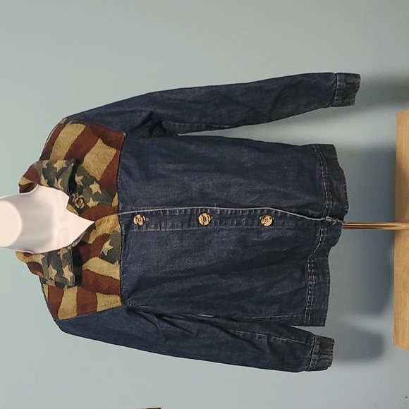 Coldwater Creek Jackets & Blazers - American Flag Jacket